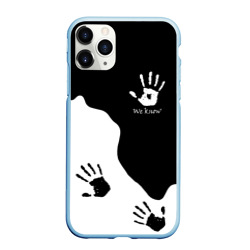 Чехол для iPhone 11 Pro Max матовый TES We know Мы знаем