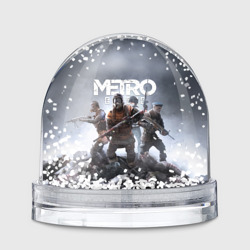 Игрушка Снежный шар Метро исход Артём ,ядерная зима Metro Exodus