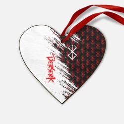 Деревянная игрушка Сердце Berserk Anime