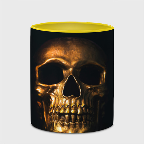 Кружка с полной запечаткой Gold Skull - фото 4