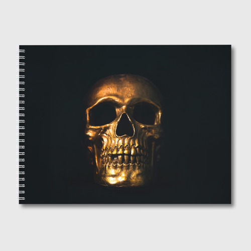 Альбом для рисования Gold Skull