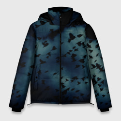 Мужская зимняя куртка 3D Flock of birds