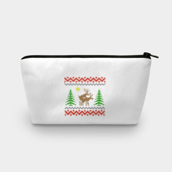 Косметичка 3D Олени sexy - ugly sweater