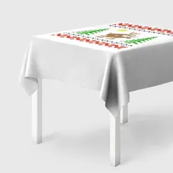 Скатерть 3D Олени sexy - ugly sweater