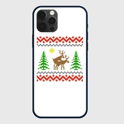 Чехол для iPhone 12 Pro Max Олени sexy - ugly sweater