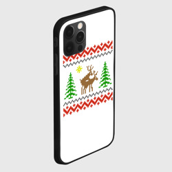 Чехол для iPhone 12 Pro Олени sexy - ugly sweater - фото 2
