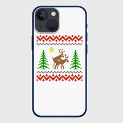 Чехол для iPhone 13 mini Олени sexy - ugly sweater