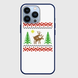 Чехол для iPhone 13 Pro Олени sexy - ugly sweater