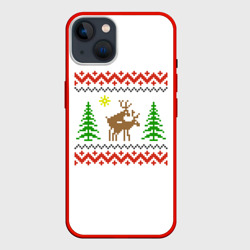 Чехол для iPhone 14 Олени sexy