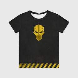 Детская футболка 3D Железные Воины до Ереси цвет легиона