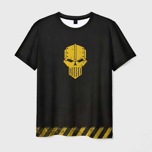 Мужская футболка с принтом Железные Воины до Ереси цвет легиона, вид спереди №1