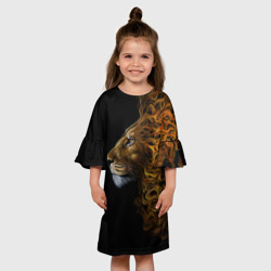 Детское платье 3D Пламенный Лев - фото 2