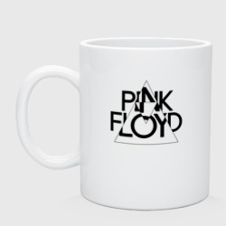 Кружка керамическая Pink Floyd logo Пинк флойд