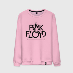 Мужской свитшот хлопок Pink Floyd logo Пинк флойд