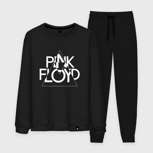 Мужской костюм хлопок Pink Floyd logo Пинк флойд логотип