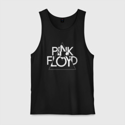 Мужская майка хлопок Pink Floyd logo Пинк флойд логотип