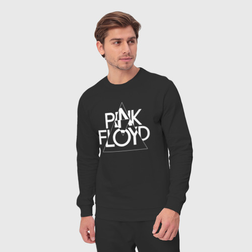 Мужской костюм хлопок Pink Floyd logo Пинк флойд логотип - фото 5