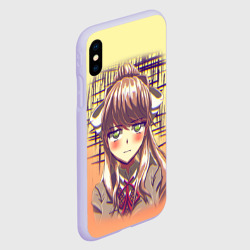 Чехол для iPhone XS Max матовый Game Doki Doki Literature Club - фото 2