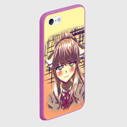 Чехол для iPhone 5/5S матовый Game Doki Doki Literature Club - фото 2