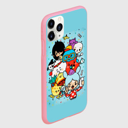 Чехол для iPhone 11 Pro Max матовый Toca Boca Тока бока персонажи из игры - фото 2