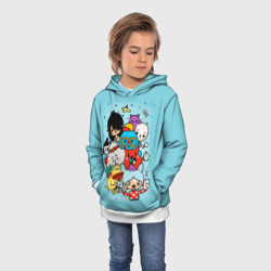 Детская толстовка 3D Toca Boca Тока бока персонажи из игры - фото 2