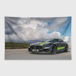 Флаг-баннер Mercedes V8 Biturbo Racing Team AMG
