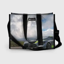 Сумка-шоппер 3D Mercedes V8 Biturbo Racing Team AMG
