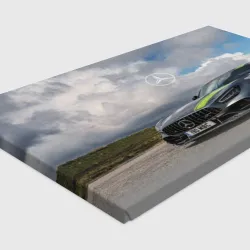 Холст прямоугольный Mercedes V8 Biturbo Racing Team AMG - фото 2