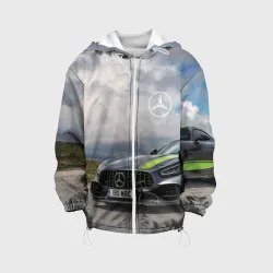 Детская куртка 3D Mercedes V8 Biturbo Racing Team AMG