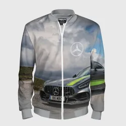 Мужской бомбер 3D Mercedes V8 Biturbo Racing Team AMG