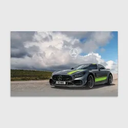 Бумага для упаковки 3D Mercedes V8 Biturbo Racing Team AMG