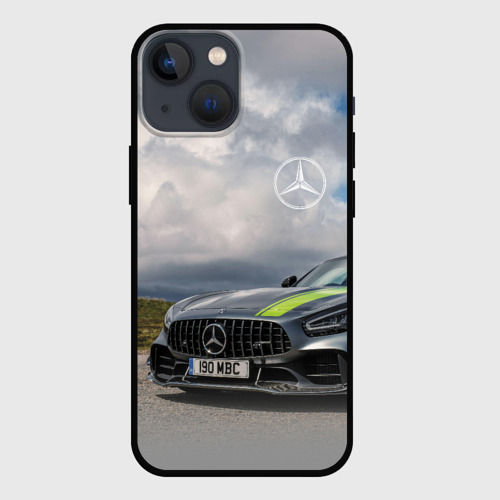Чехол для iPhone 13 mini Mercedes V8 Biturbo Racing Team AMG