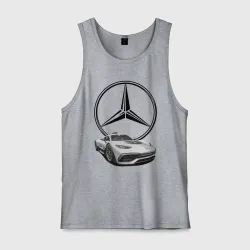 Мужская майка хлопок Mercedes - команда победителей!