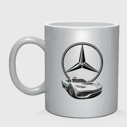 Кружка керамическая Mercedes - команда победителей!