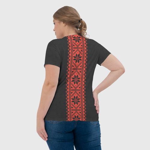 Женская футболка 3D Сварог. Славянский, цвет 3D печать - фото 7