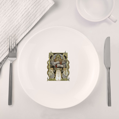 Набор: тарелка + кружка Бог славянский - фото 4