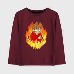 Детский лонгслив хлопок Tord Eddsworld