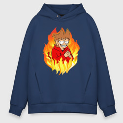 Мужское худи Oversize хлопок Tord Eddsworld