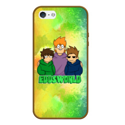 Чехол для iPhone 5/5S матовый Eddsworld 3