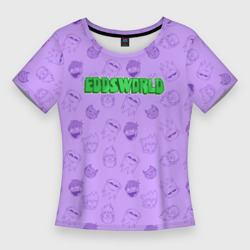 Женская футболка 3D Slim Pattern Eddsworld