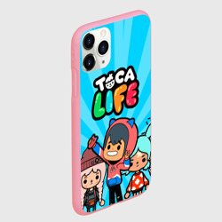 Чехол для iPhone 11 Pro Max матовый Тока бока Герои игры Toca Boca hero - фото 2