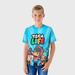 Детская футболка 3D Тока бока Герои игры Toca Boca hero - фото 2