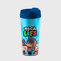 Термокружка-непроливайка Тока бока Герои игры Toca Boca hero