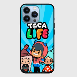 Чехол для iPhone 13 Pro Тока бока Герои игры Toca Boca hero