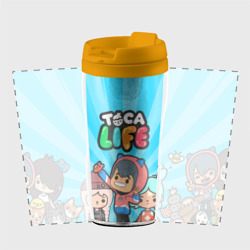 Термокружка-непроливайка Тока бока Герои игры Toca Boca hero - фото 2