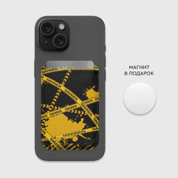 Картхолдер Magsafe магнитный PUBG danger лента - фото 2