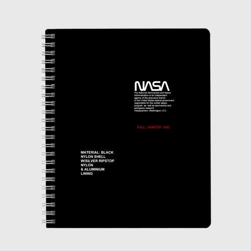 Тетрадь NASA fall winter 1990