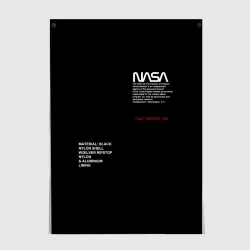 Постер NASA fall winter 1990