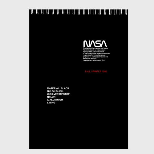 Скетчбук NASA fall winter 1990