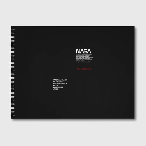 Альбом для рисования NASA fall winter 1990